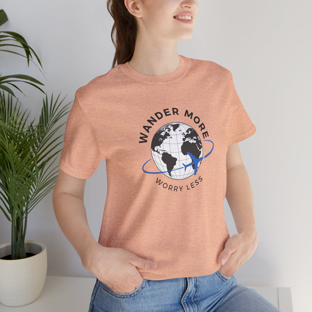 Wander More, Worry Less Tee