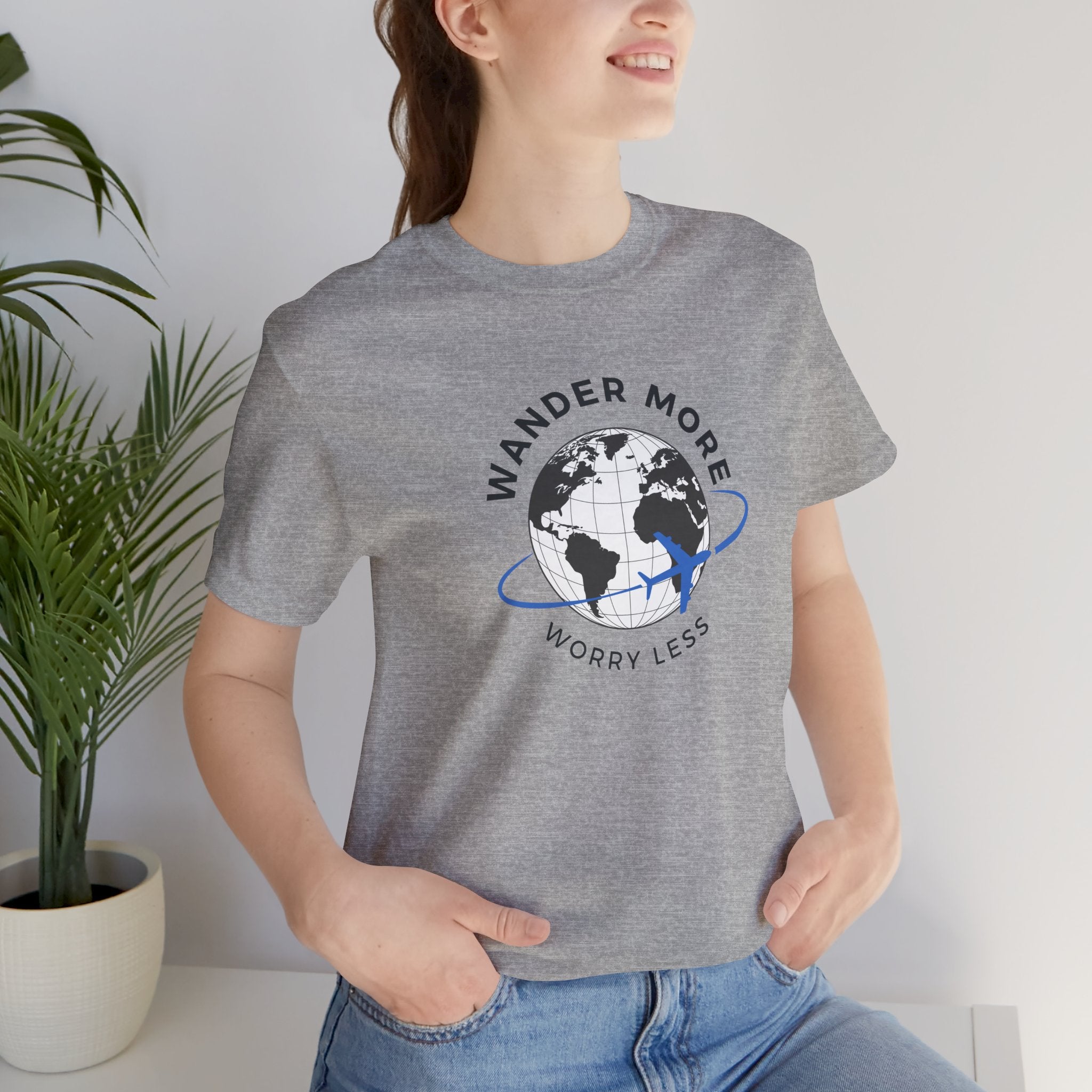Wander More, Worry Less Tee
